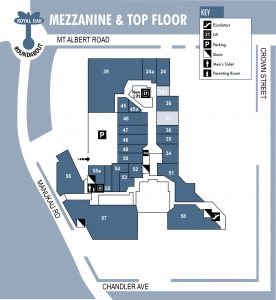 Store Map - Royal Oak Shopping Mall
